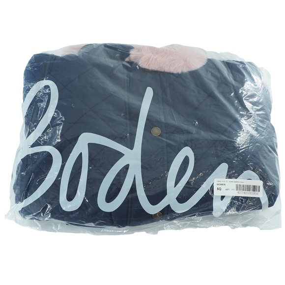 Boden Hollie Quilted Jacket with Removable Faux Fur Collar - Picture 2 of 10